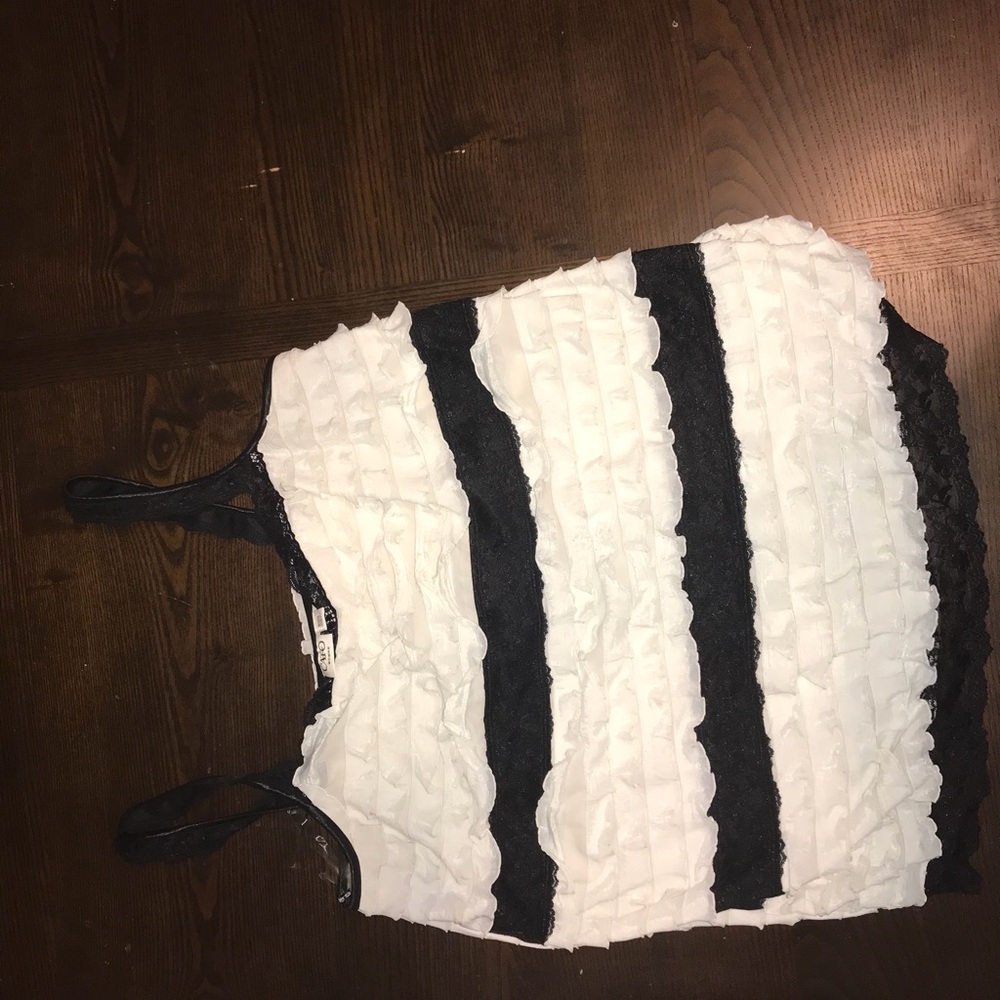 Black and white shell